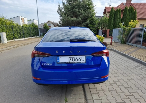 Skoda Octavia cena 108998 przebieg: 53000, rok produkcji 2020 z Sosnowiec małe 781